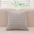 thumbnail image 3 of Funda de almohada de pana de color sólido, blanca, verde, mullida, retro, decorativa, para el hogar, funda de cojín para sofá y dormitorio, 3 of 5