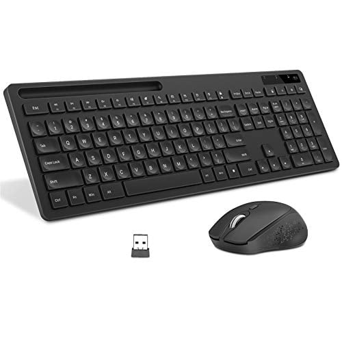 for HP 2.4GHz Wireless USB Keyboard and Mouse Black/white US FREE SHIPPING 