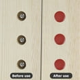 thumbnail image 2 of BRIGHTFUFU 500pcs Screw Covers Cover For Hinge Hole Brown For Cupboard, 2 of 8