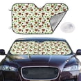 thumbnail image 2 of Balery Cute Bear Print Car Windshield Sun Shade,Windshield Sunshade for Car Pickup Truck SUV Accessories-Medium, 2 of 7