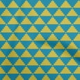 thumbnail image 1 of oneOone Cotton Flex Dark Teal Green Fabric Geometric Sewing Material Print Fabric By The Yard 40 Inch Wide, 1 of 5