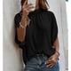 thumbnail image 5 of Manga Corta,Camiseta Suelta para Mujer, Camisetas con Manga de Murciélago, Adaptadas para la Perfección, 5 of 8