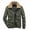 Army Green, variant on Jackets for Men,Mens Winter Coats Casual Solid Plus Velvet Thickening Zipper Long Sleeve Turndown Jacket Coats Warm Ski Windbreaker Outerwear