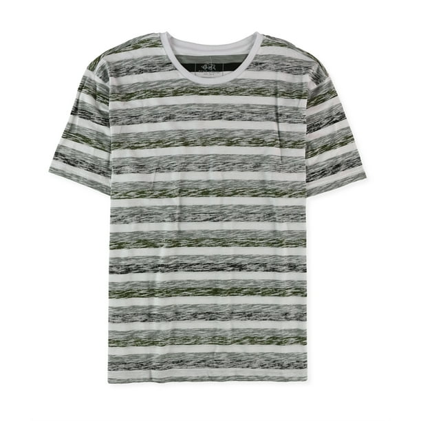 Ecko Unltd. Camiseta gráfica básica con inyección de rayas para hombre, verde, extragrande Ecko Unltd. Camiseta gráfica