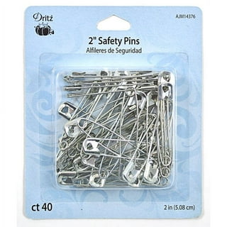 1000 Pcs ZIPCCI 1.1 inch Safety Pins,Small Safety Pins, Mini Safety Pins  Small, Nickel Plated