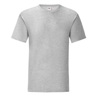 Fruit Of The Loom Men's Ringer T-Shirt - 100% Cotton Short Sleeve Tee With Contrast Collar & Sleeves