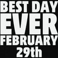 thumbnail image 2 of CafePress - Best Day Ever February 29Th Women's Maternity T Shirt - Maternity Dark T-Shirt, 2 of 3