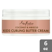 SheaMoisture Kids Butter Curly Hair Cream Coconut & Hibiscus, 6 oz