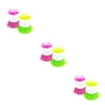 thumbnail image 4 of Naiovety Dispensador de jabón Bubble Up Tazón de cocina para el hogar Cepillo para platos Cepillo depurador detergente Color aleatorio Color aleatorio 7.5*8.5 cm 3piezas Naiovety CBP063845, 4 of 6
