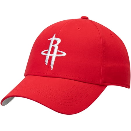 Men's Red Houston Rockets Mass Basic Adjustable Hat 