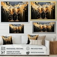 thumbnail image 4 of Designart "Essence of Champagne in Gold and Black" Food & Beverage Framed Wall Art - Traditional Yellow Champagne Bedroom Framed Canvas Wall Art, 4 of 6