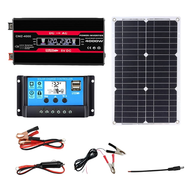 Transformador del voltaje del panel solar del regulador 18W de la carga de batería del sistema eléctrico solar