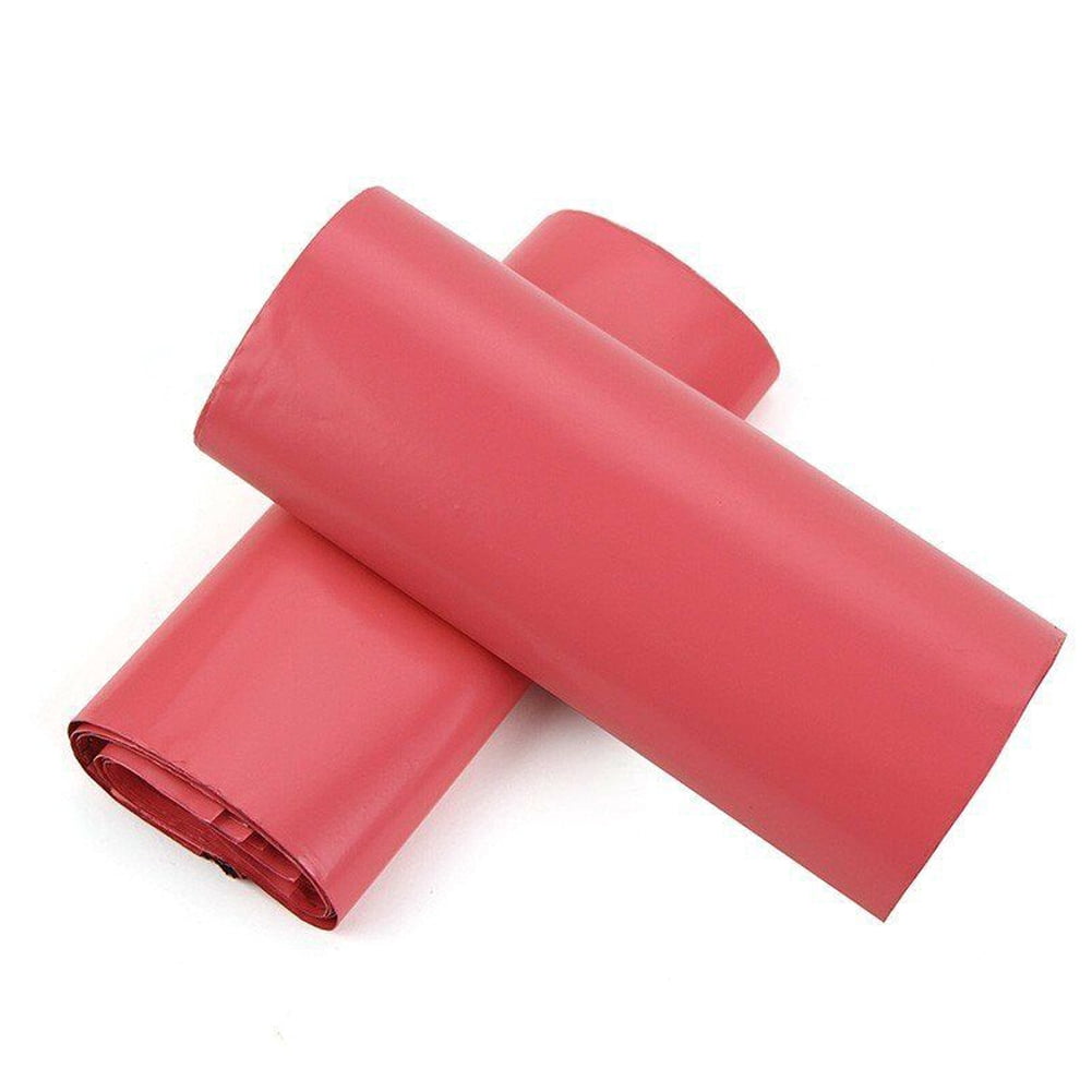 SJPACK 100 Pcs 10 x 13 Hot Pink Poly Mailer Envelopes Shipping Bags with Self Adhesive, Waterproof and Tear-Proof Postal Bags