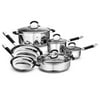 Tramontina 10-Piece 18/10 Stainless Steel Cookware Set