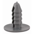 thumbnail image 2 of Gray Plastic Rivet Door Push Clip With O, 2 of 8