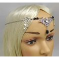 thumbnail image 3 of Bat, Pentacles Moon Circlet - Gothic Inspired Headpiece - Vampire Pagan Wicca Headdress, 3 of 4