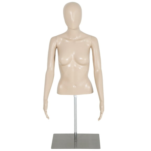 CL.HPAHKL Female Mannequin Torso Dress Form Sewing Manikin 39-56 Inch Height Adjustable Dress Model Mannequin Stand Mannequin Display Head Dress Mannequin Cloth