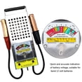 thumbnail image 4 of Battery Load Tester, Car Battery Load Tester 6V 12V Battery Alternator Tester with Voltmeter and Alligator Clips for All Batteries Car, RVs, Motorcycles, ATV, Boats, 4 of 7
