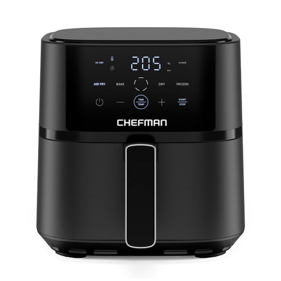 Freidora de Aire Chefman Digital 3.7L  RJ38-4T-BLACK-DS-MX Negra