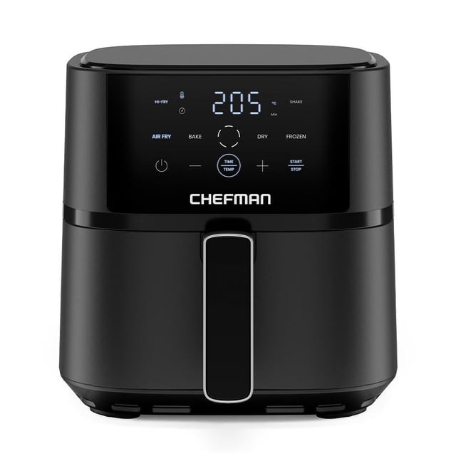 Freidora de Aire Chefman Digital 3.7L RJ38-4T-BLACK-DS-MX Negra