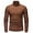Coffee, variant on Bcfgryg Men Solid Color High Neck Dough Sweater Casual Loose Fashion Comfortable Trend Business Sweater Men Sweaters Beige L