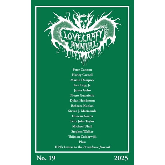 Lovecraft Annual No. 19 (2025), (Paperback)