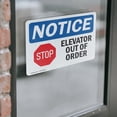 thumbnail image 4 of (2 Pack) Elevator Out Of Order Sign, 4 of 7