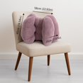 thumbnail image 4 of CHARRYARN by TexStead Almohada de Apoyo para la Espalda Almohadilla Lumbar para la Espalda Almohada de Apoyo para Cama Silla de Oficina (Morado, 23" x 16.5"), 4 of 7
