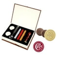thumbnail image 1 of Kit de sellos de cera Sellos de cera clásicos con varillas de cera de sellado para tarjetas Carevas Sello de lacre, 1 of 7
