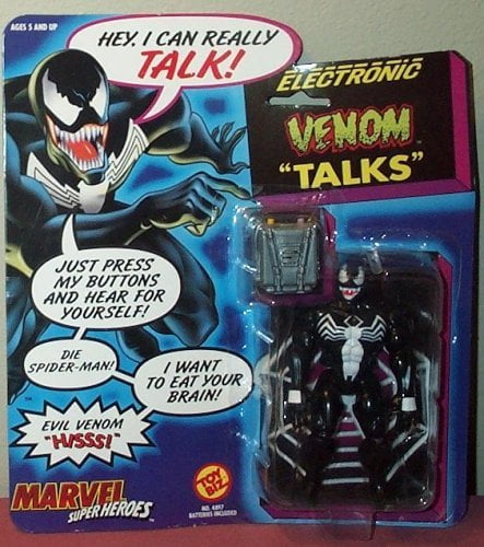 venom talking action figure