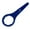 Blue_66mm, variant on Lid Screw Bottle Opener, Can Opener - Manual, Non-slip Twist Cap Bottle Openers, Kitchen Suppliles (46-66mm, 3 Colors) Black_56mm