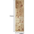 thumbnail image 2 of Nourison ST64 Zanibar Floral Multicolore Tapis en Polyacrylique 2 Pieds par 5.9 Pieds, Imprimés Floraux, 2 of 7