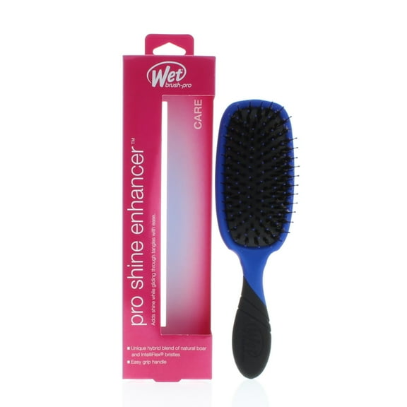 Blue Shine Brush - Pro Shine Enhancer Royal Blue - WetBrush - 1 piece