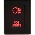 thumbnail image 3 of jfqm 12V 3A Red Light Push Button Switch Driving Light Bar ON-Off Switch Fit for VW Amarok (Color : Spot Light), 3 of 4