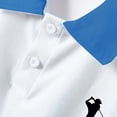 thumbnail image 5 of VBVC Men's and Men's Plus Golf Print Short Sleeve Collared Shirt,Breathable Quick Dry Athletic Top For Men,Blue,S-5XL, 5 of 8