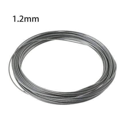 

10 Meters Soft Steel Wire Rope for Outdoor Garden Craft Strong Load-Bearing