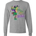 thumbnail image 3 of Inktastic Let the Good Times Roll Mardi Gras Jester Long Sleeve T-Shirt, 3 of 5