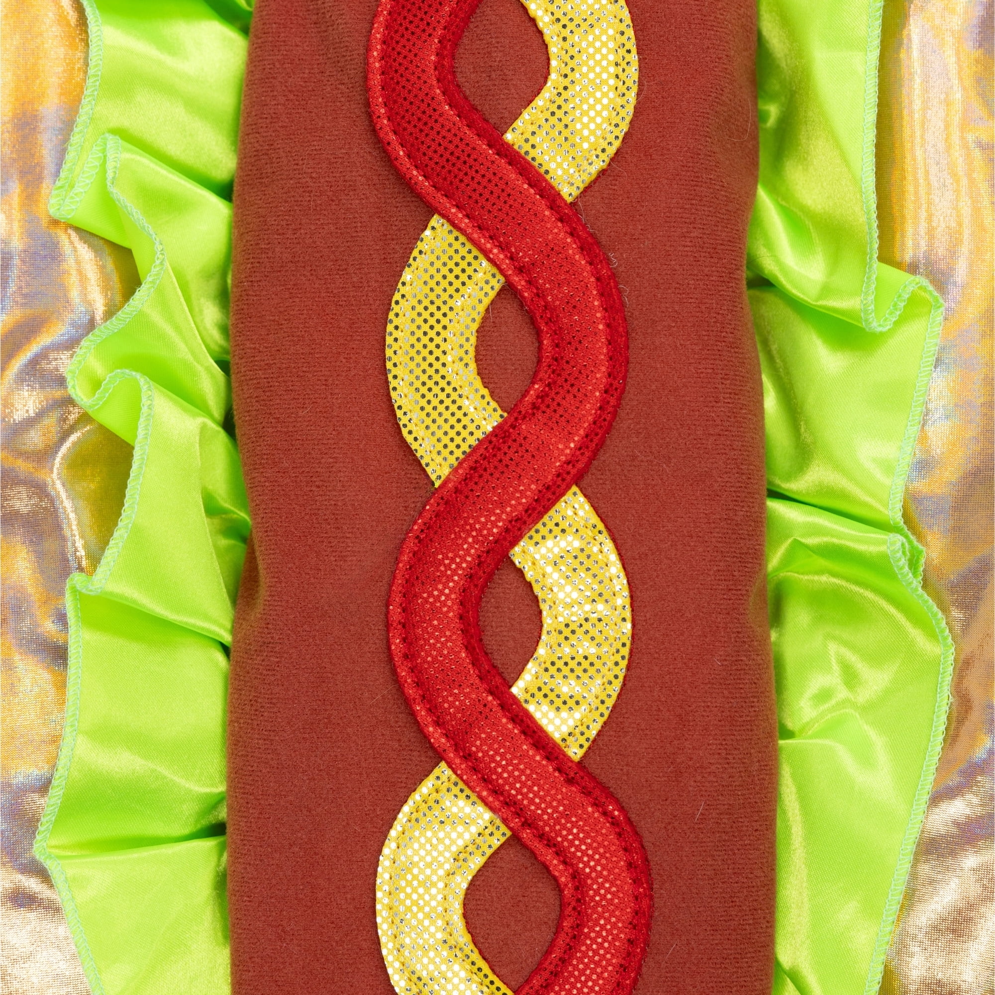 Vibrant Life Halloween Hot Dog Costume for Dogs, Multicolor, Medium