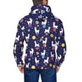 thumbnail image 5 of Zip Up Hoodies for Men - Cute Alpaca Starry Sky Planet Long Sleeve Comfrt Men'S Fashion Hoodies & Sweatshirts, Jackets for Men Hoodies Pullover Clothing Clothes with Pouch, 5 of 5