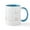 White/Blue Inside, variant on CafePress - Easter Bunnies Mugs - 11 oz Ceramic Mug - Novelty Coffee Tea Cup