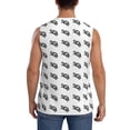 thumbnail image 4 of Pofeuu SeTurtle27 Print Men's Muscle T-Shirt, Sleeveless, Muscle Tank, Classic Muscle Tee Top For Men Casual Sleeveless Muscle T-Shirt Trendy Clothes-3X-Large, 4 of 7