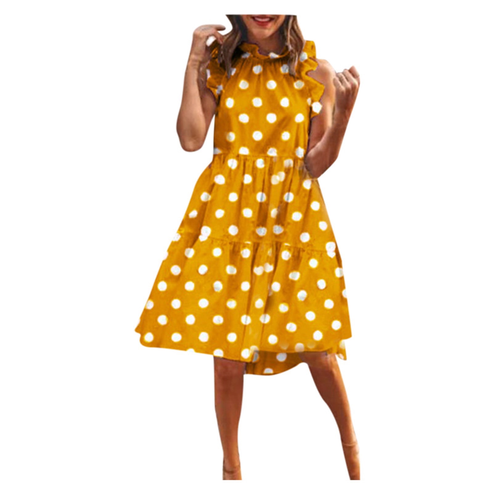 mock neck summer dresses