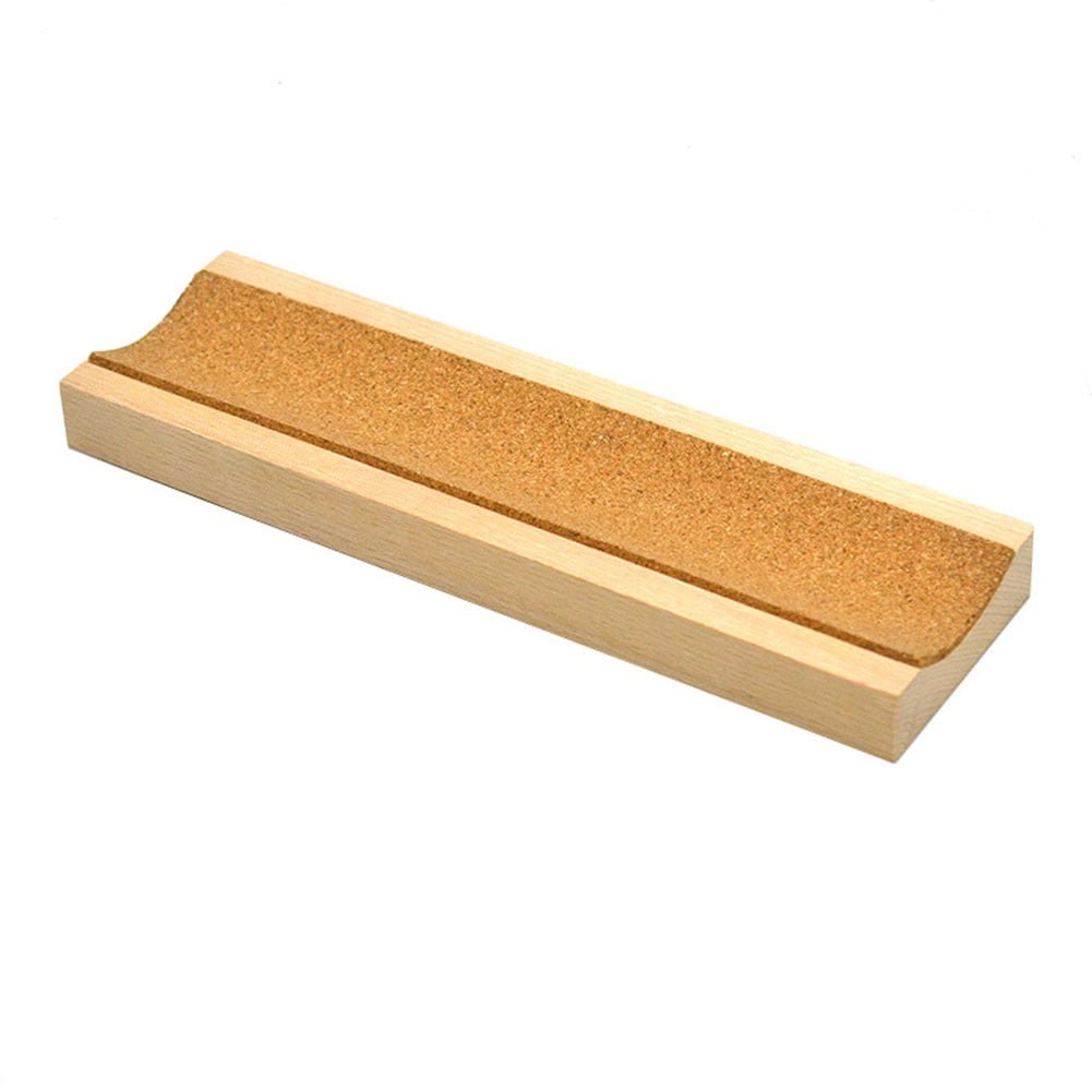 Guitar Bass Neck Rest Luthier Tools Wood Long Neck Support Guitar Fretwork Cork For Basses Ukulele Mandolin Banjo 30x9x2cm