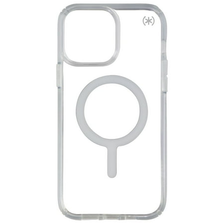 Speck - Presidio Perfect-Clear with MagSafe Hard Shell Case for iPhone 13 Pro Max & iPhone 12 Pro Max - Clear