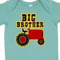 thumbnail image 4 of Inktastic Red Tractor Big Brother Boys Baby Bodysuit, 4 of 5