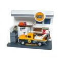 thumbnail image 3 of 1959 Ford F-250 Tow Truck and "Gulf" Service Station Diorama Set 1/64 Diecast Model by Johnny Lightning, 3 of 4