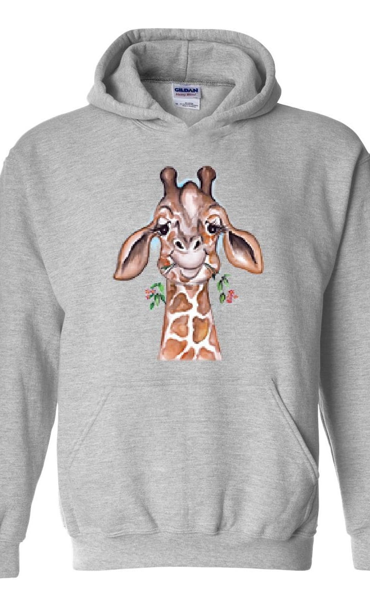 IWPF Unisex Giraffe Hoodie Sweatshirt