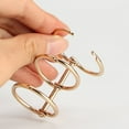 thumbnail image 3 of 5 Pcs Metal Binder Rings 3 Rings Book Rings for Notebook Diary Photo Binding, 3 of 10