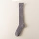 thumbnail image 1 of Calcetines de mujer con caña sólida, gruesos, para dormir en casa, cálidos, de dacrón, 1 of 4