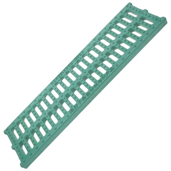FRCOLOR Plastic Trench Drain Grate Outdoor Drain Grate Sewer Grates Channel Drainage Grate Replacement For Yard Fence Sidewalk Houseside